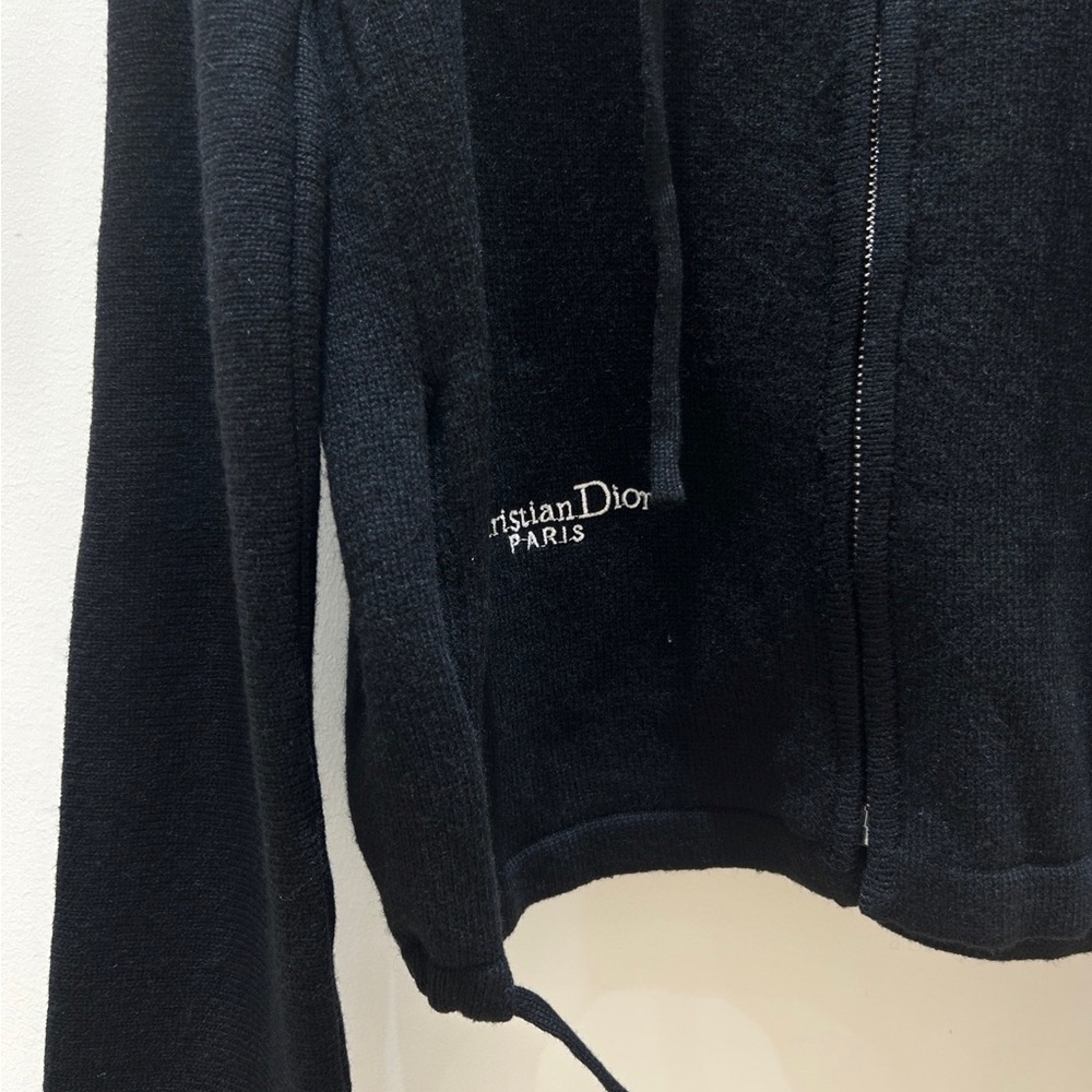 Dior Black Women's Zip-Up Hoodie - Picture 5 of 8